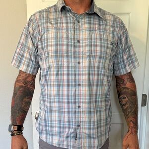 Men's Marmot Plaid Short Sleeve Shirt